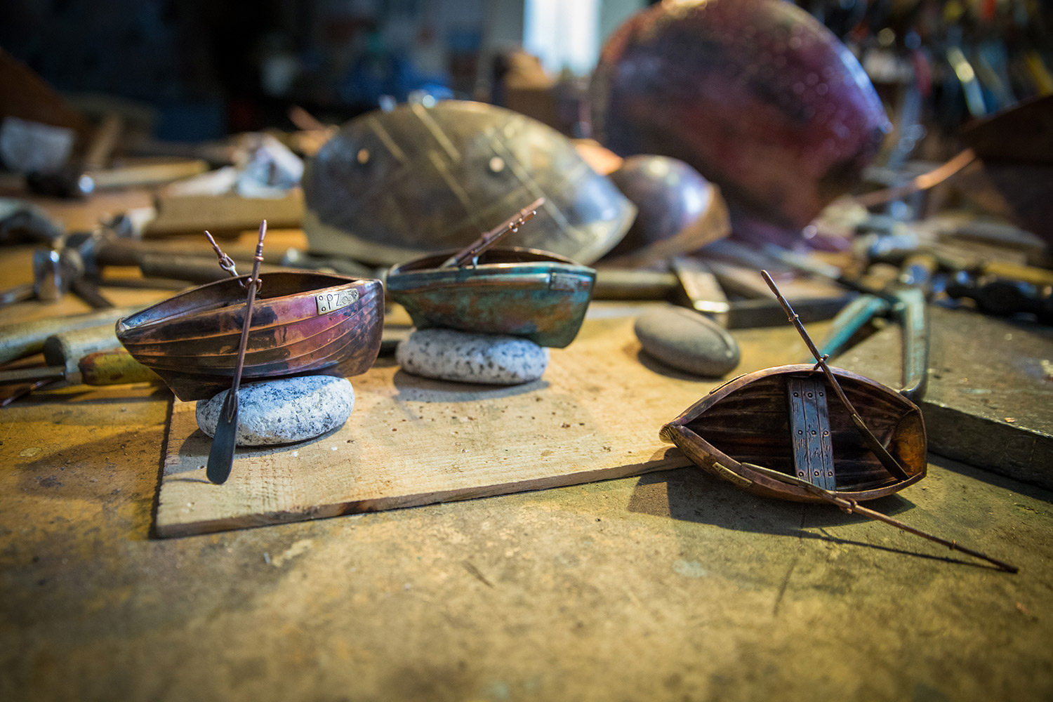 Copper Boats - The Copper Works Newlyn